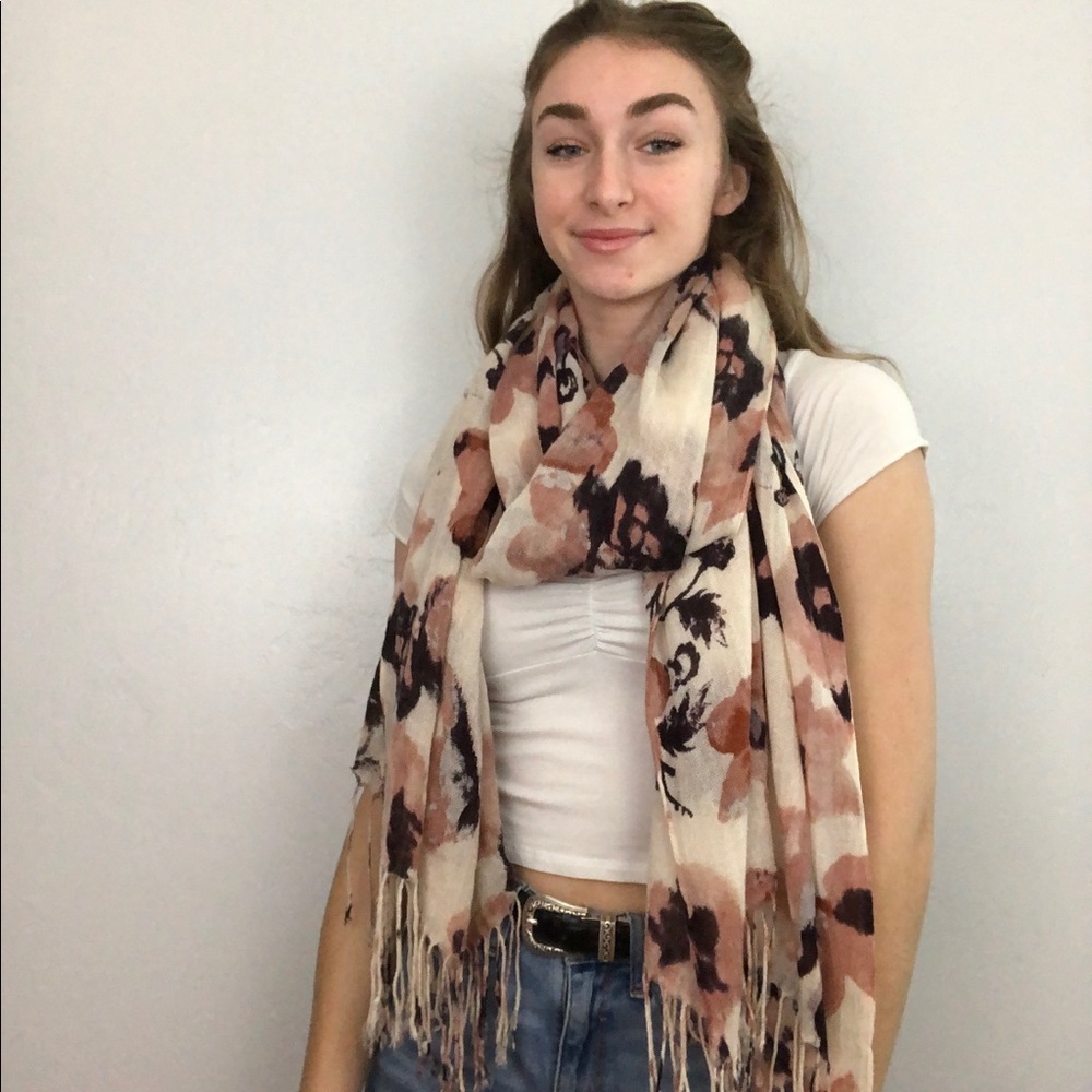 patterned scarf